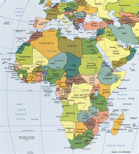 Training and Certification Options for MAP Map Of Africa And Europe